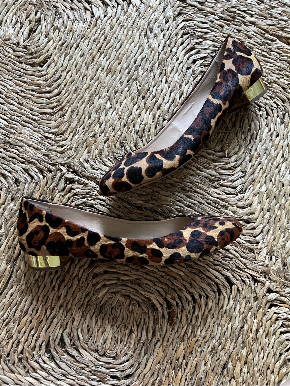Steve Madden Pony Hair Leopard Ballet Flats - 9